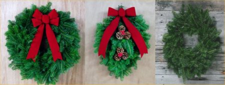 Maine Balsam Christmas Wreaths